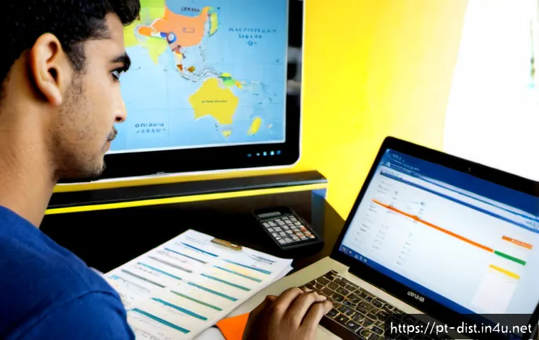 유통관리사 자격증과 해외 취업 - Photorealistic career-preparation scene in São Paulo, Brazil: a focused young Brazilian logistics pr...